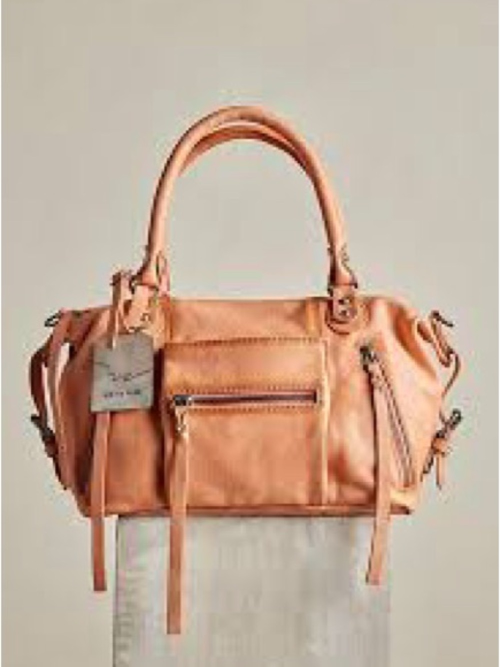 F.P. We The Free Baby Emerson Tote in Apricot, NWT - Picture 3 of 5